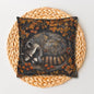 Woodland Sleeping Raccoon Pillowcase: William Morris Fall Decor