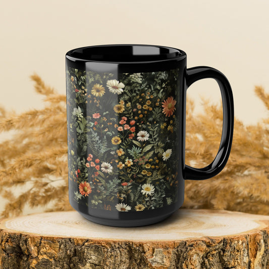 Black Coffee Mug 11oz, 15 oz