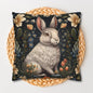 Botanical Bunny William Morris Inspired Vintage Pillowcase