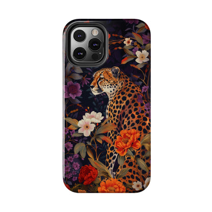 Cheetah Pattern iPhone Case for Cheetah Lovers, Jungle Pattern iPhone Case, Cheetah Lover Gift, iPhone Tough Case