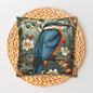William Morris Inspired Botanical Kingfisher Pillowcase