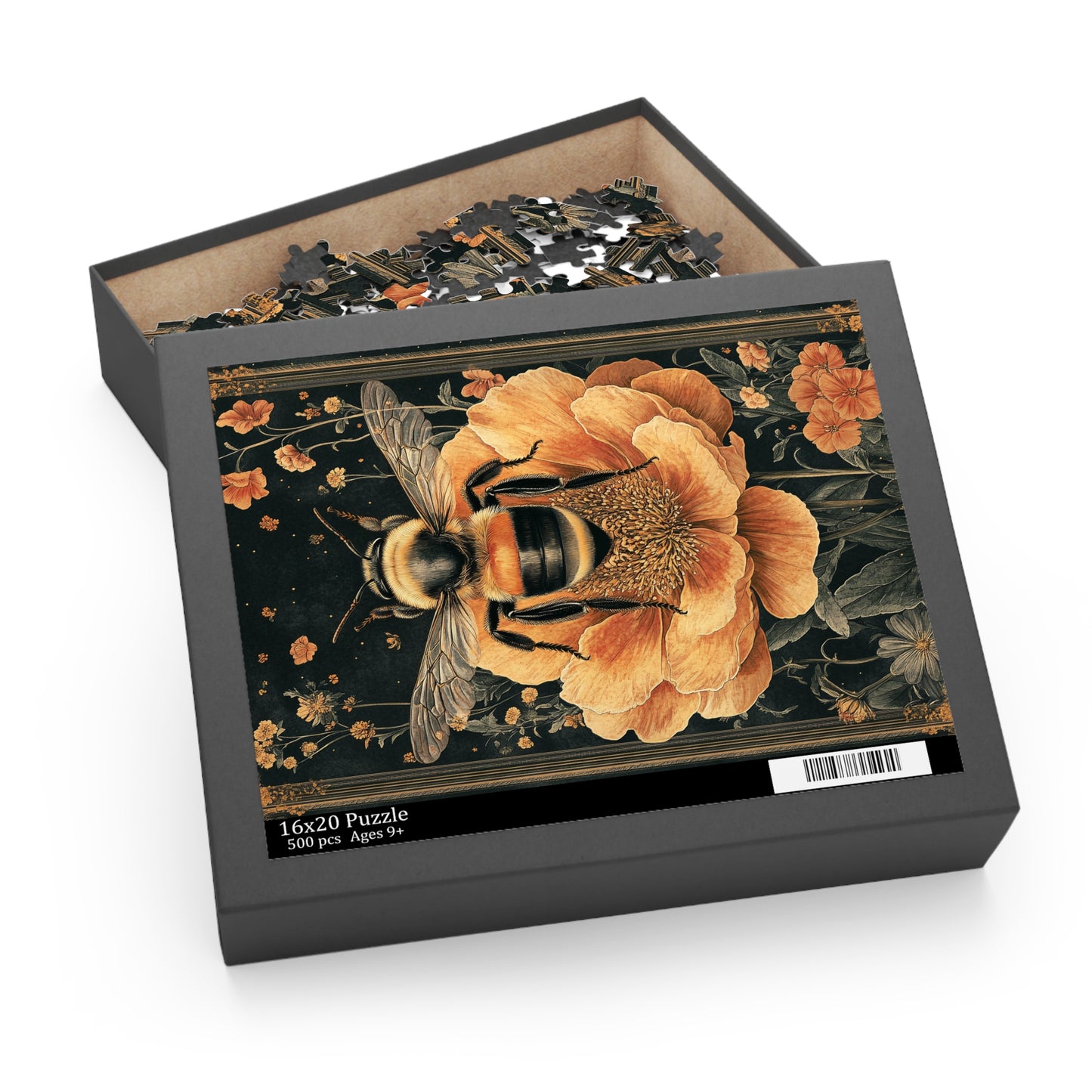 The Moon Luna Moth Jigsaw Puzzle (120, 252, 500-Piece) Gift-Ready Box, Adult Jigsaw Puzzle