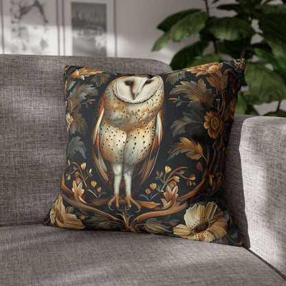 Forest Barn Owl Pillowcase