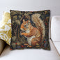 Squirrel William Morris Inspired | Squirrel Ancient Decorative Pillowcase Home Decor