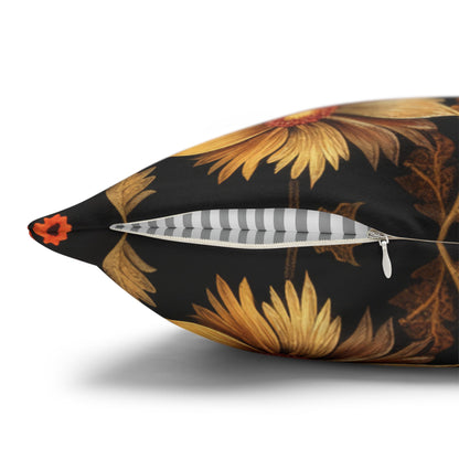 Turkey Throw Pillowcase: William Morris Inspired Fall Decor