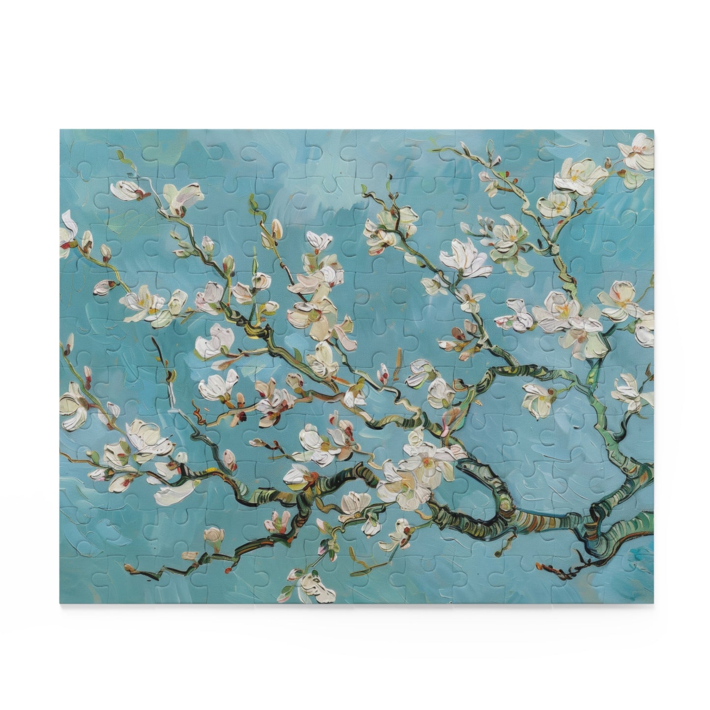 Van Gogh's Almond Blossom Jigsaw Puzzle  (120, 252, 500-Piece) Adult Jigsaw Puzzle, Gift Him Her
