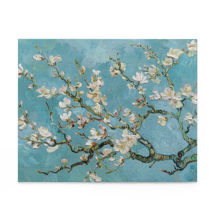 Van Gogh's Almond Blossom Jigsaw Puzzle  (120, 252, 500-Piece) Adult Jigsaw Puzzle, Gift Him Her
