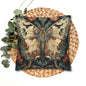 Woodland Botanical Butterfly Decorative Pillowcase; William Morris Inspired