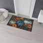 Autumn Pumpkin Floor Mat, Decorative Entry Mat, Seasonal Welcome Mat, Fall Home Decor, Holiday Floor Covering