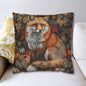 William Inspired Woodland Fox Pumpkins Patch Decorative Pillowcase