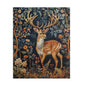 William Morris Inspired Forest Reindeer Puzzle Box (120, 252, 500-Piece) Family Jigsaw Puzzle, Puzzle Box Gift