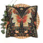Enchanting Butterfly Woodland Blossoms Floral Botanical Pillowcase