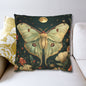 Luna Moth Flight Full Moon Night  Pillowcase