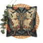 Woodland Botanical Butterfly Decorative Pillowcase; William Morris Inspired