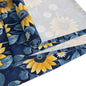 Sunflower Table Runner, Rustic Farmhouse Floral Dining Decor, Fall Tabletop Accent