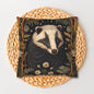 William Morris Inspired Botanical Badger Pillowcase