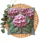 Pink Hydrangea Pillowcase Botanical Floral Accent