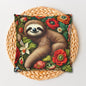 William Morris Inspired Cozy Sloth Pillowcase