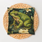 William Morris Inspired Forest Frog Pillowcase