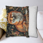 Forest Fox William Morris Inspired | Fox Ancient Decorative Pillow