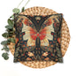 Enchanting Butterfly Woodland Blossoms Floral Botanical Pillowcase