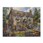 Vintage Victorian English Home in The Style William Morris Jigsaw Puzzle  (120, 252, 500-Piece) Gift-Ready Box, Adult Jigsaw Puzzle
