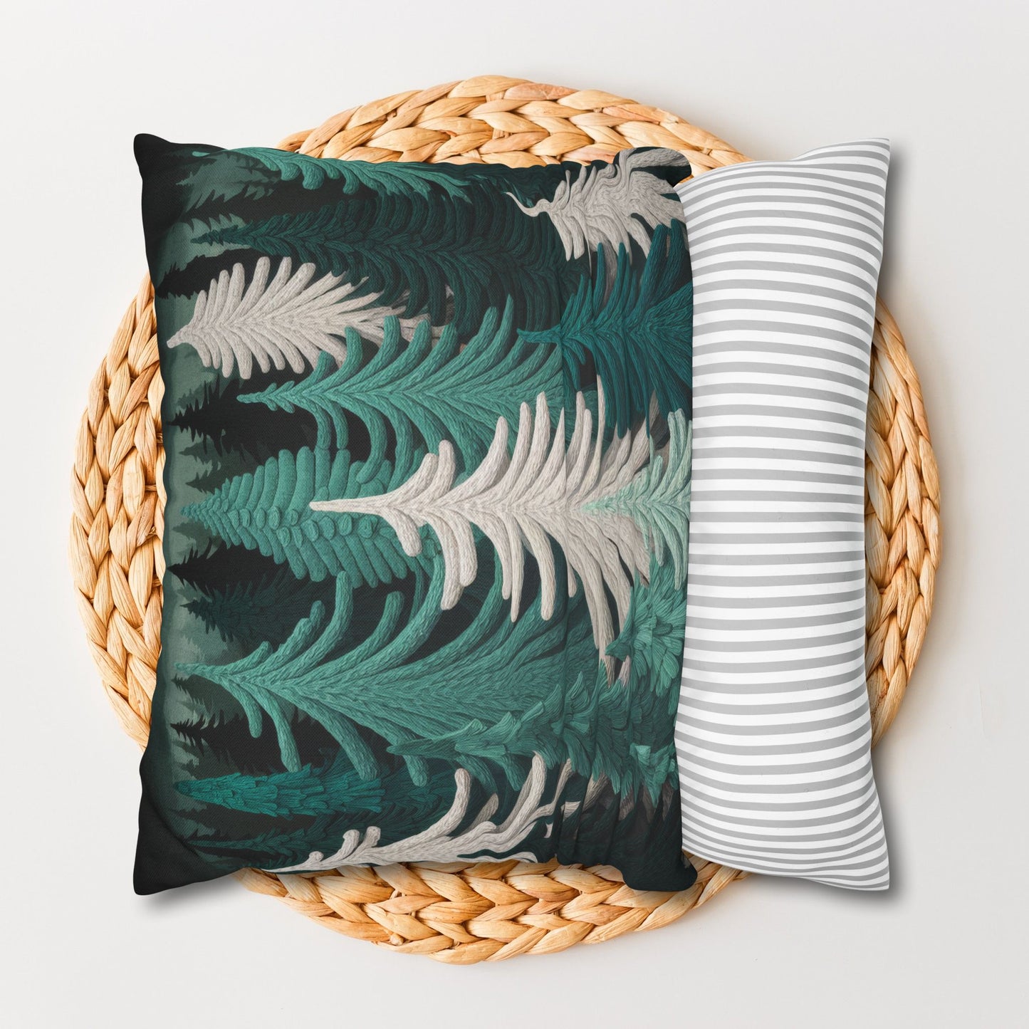 Pillowcase Pine Tree Winter Holiday Decor
