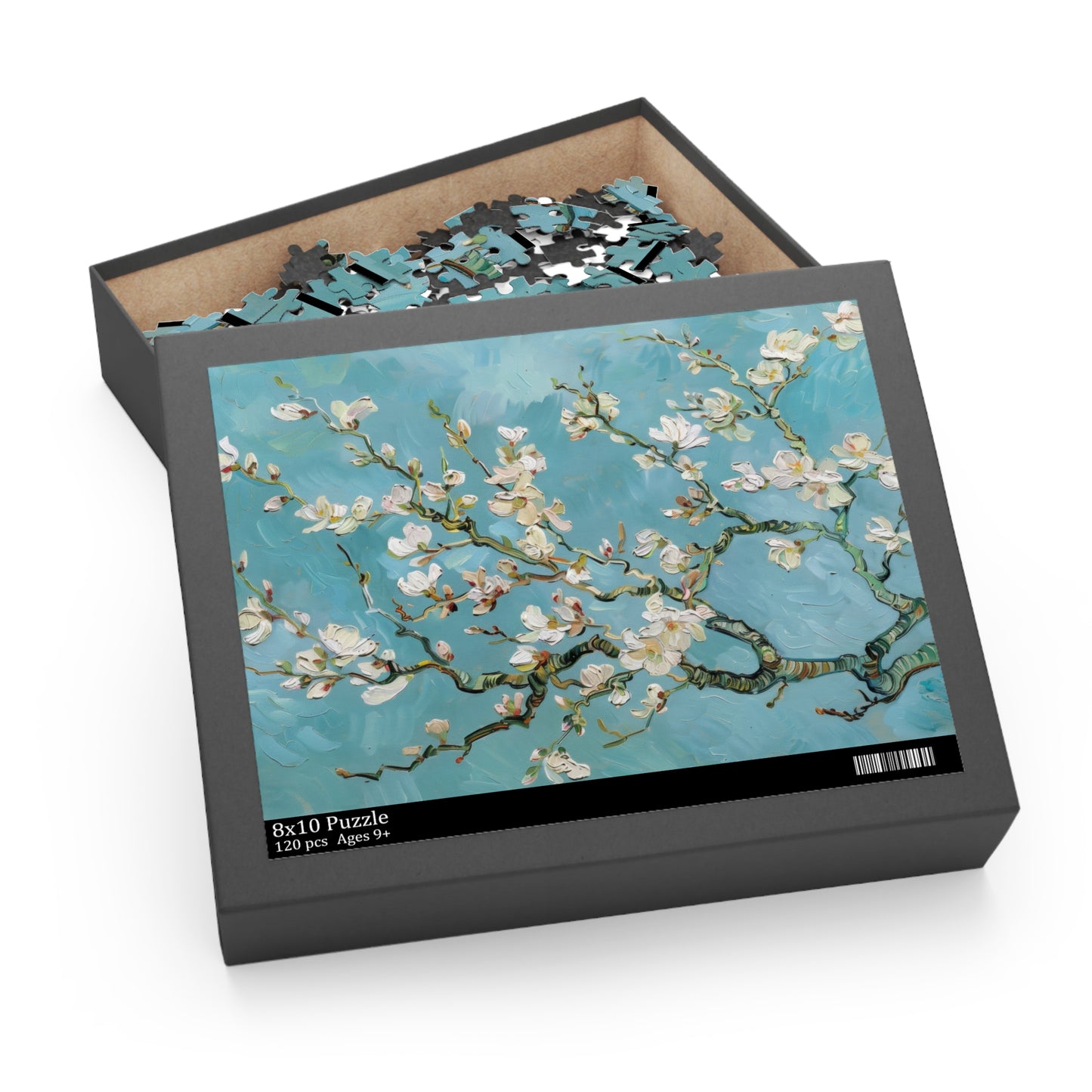 Van Gogh's Almond Blossom Jigsaw Puzzle  (120, 252, 500-Piece) Adult Jigsaw Puzzle, Gift Him Her