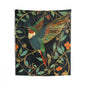 Tapestry of Humming Bird Art Deco William Morris Inspired Indoor Wall Tapestries