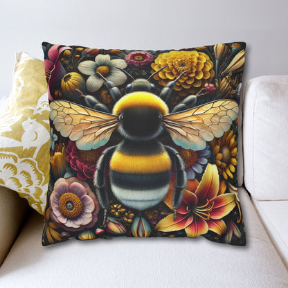 William Morris Wildflower Bumblebee Pillowcase: Floral Home Decor