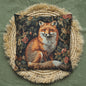 Forest Fox William Morris Inspired | Fox Ancient Decorative Pillowcase