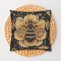 Botanical Bumble Bee William Morris Inspired Art Nouveau Pillowcase