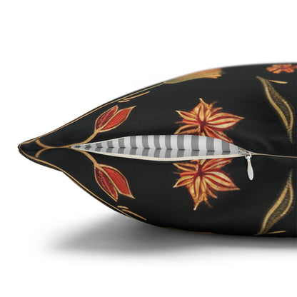 Enchanting Butterfly Woodland Blossoms Floral Botanical Pillowcase