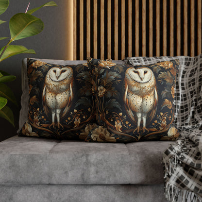 Forest Barn Owl Pillowcase