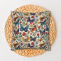 Colorful Spring Butterfly Embroidery-Style Pattern Pillowcase
