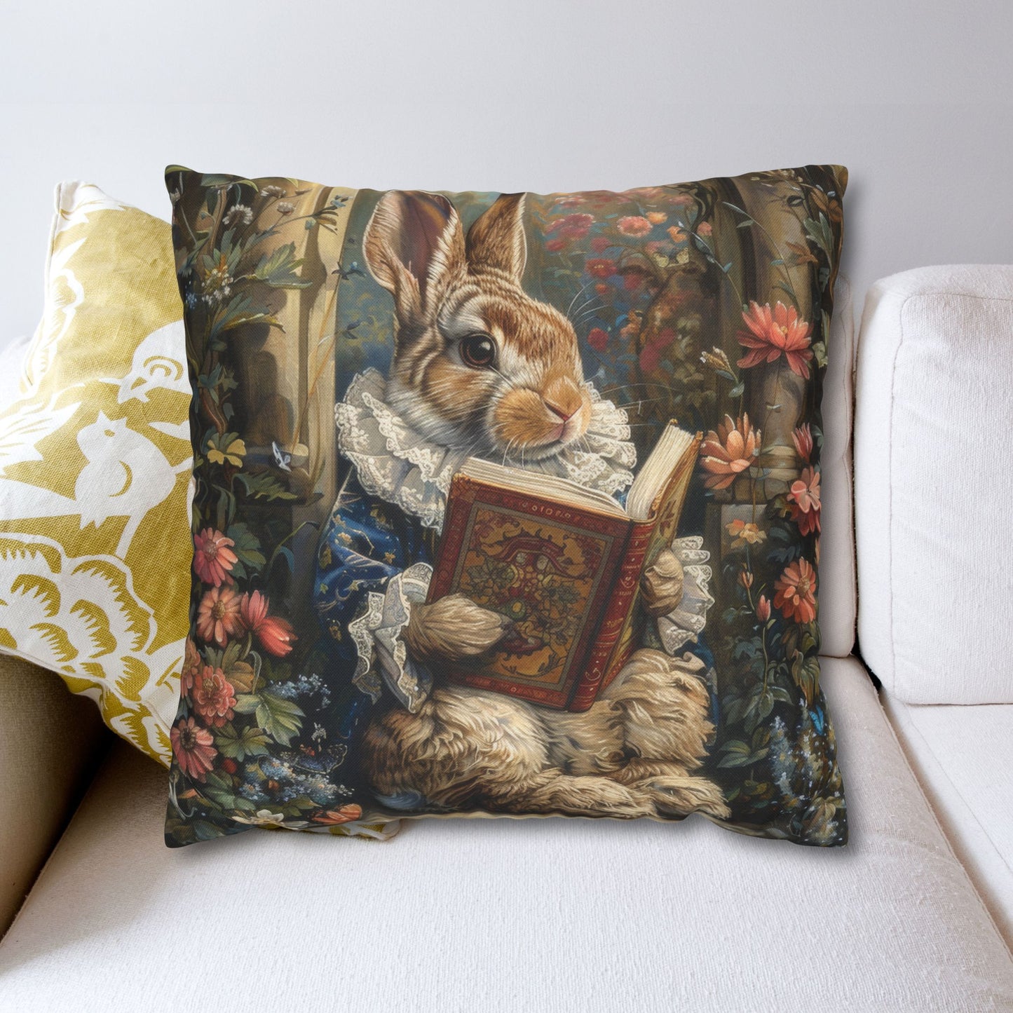 Rococo Peter The Rabbit Vintage Book Pillowcase