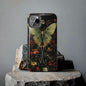 Woodland Luna Moth in The Style of William Morris iPhone Tough Case