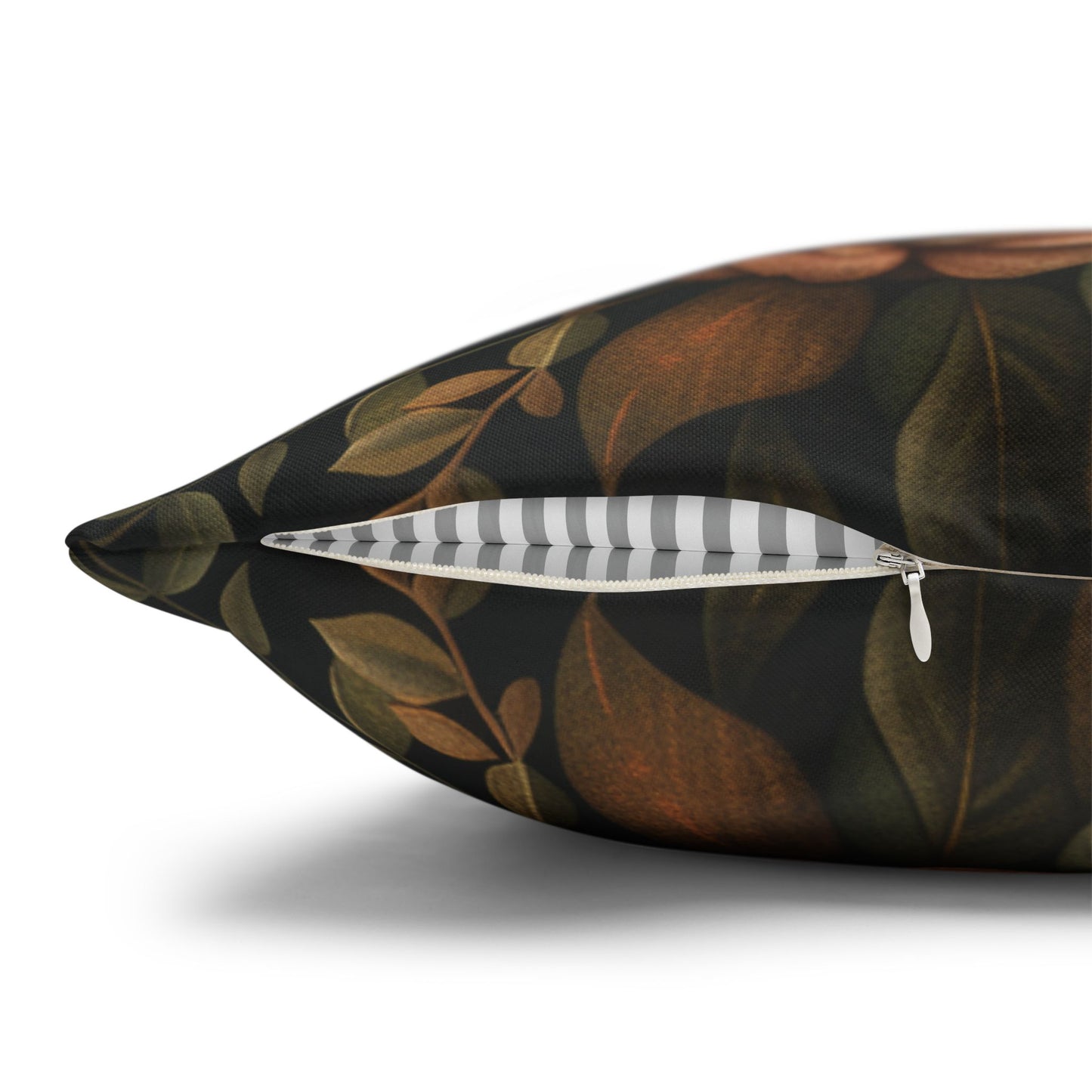 Botanical Red Panda Pillowcase: Morris Inspired Cottagecore Decor