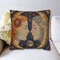 Celestial Embrace Pillow case| Moon & Sun Decor, Astrology Home Accent, Cozy Gift for Astrology Lovers, Living Room Cushion, Boho Pillow