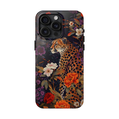 Cheetah Pattern iPhone Case for Cheetah Lovers, Jungle Pattern iPhone Case, Cheetah Lover Gift, iPhone Tough Case