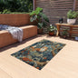 Outdoor Rug - Woodland Fox  Aesthetic Rectangle Area Rug