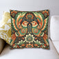 Folk Art of Two Birds and Flowers Pattern Pillowcase