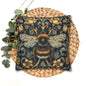 Pillowcase Victorian Art Inspired Bumblebee Baroque Gold Flora