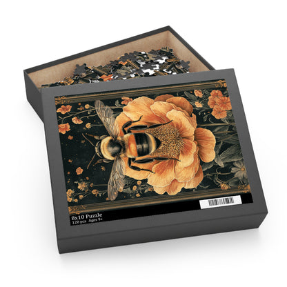 The Moon Luna Moth Jigsaw Puzzle (120, 252, 500-Piece) Gift-Ready Box, Adult Jigsaw Puzzle