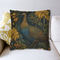 William Morris Inspired Wild Turkey Pillowcase: Botanical Cottagecore Decor