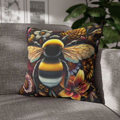 William Morris Wildflower Bumblebee Pillowcase: Floral Home Decor