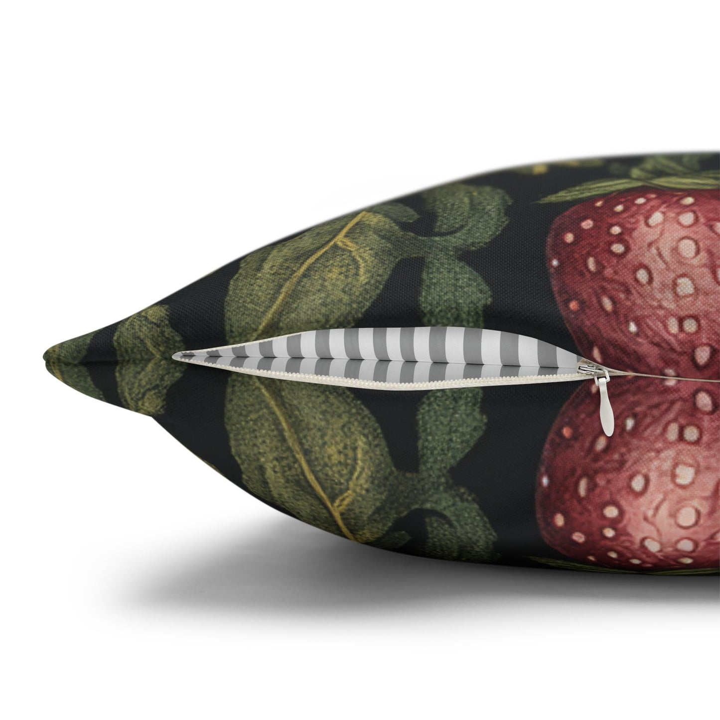 Rabbit & Strawberry Pillowcase: Whimsical Home Decor Cushion