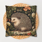 Charming Botanical Hedgehog Pillowcase