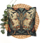 Woodland Botanical Butterfly Decorative Pillowcase; William Morris Inspired