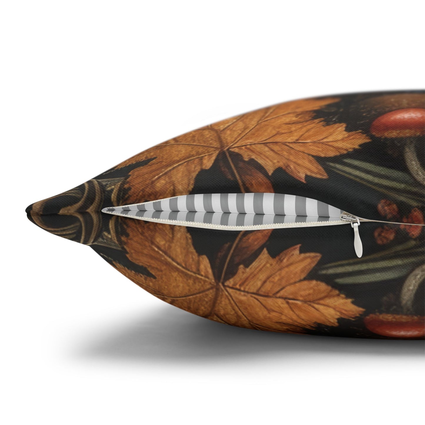 Art Deco Raven Witch Pumpkin Mystical Garden Decorative Pillowcase
